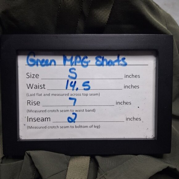 MPG Green Shorts Drawstring Lightweight Athletic Active Womens Small - Picture 3 of 4